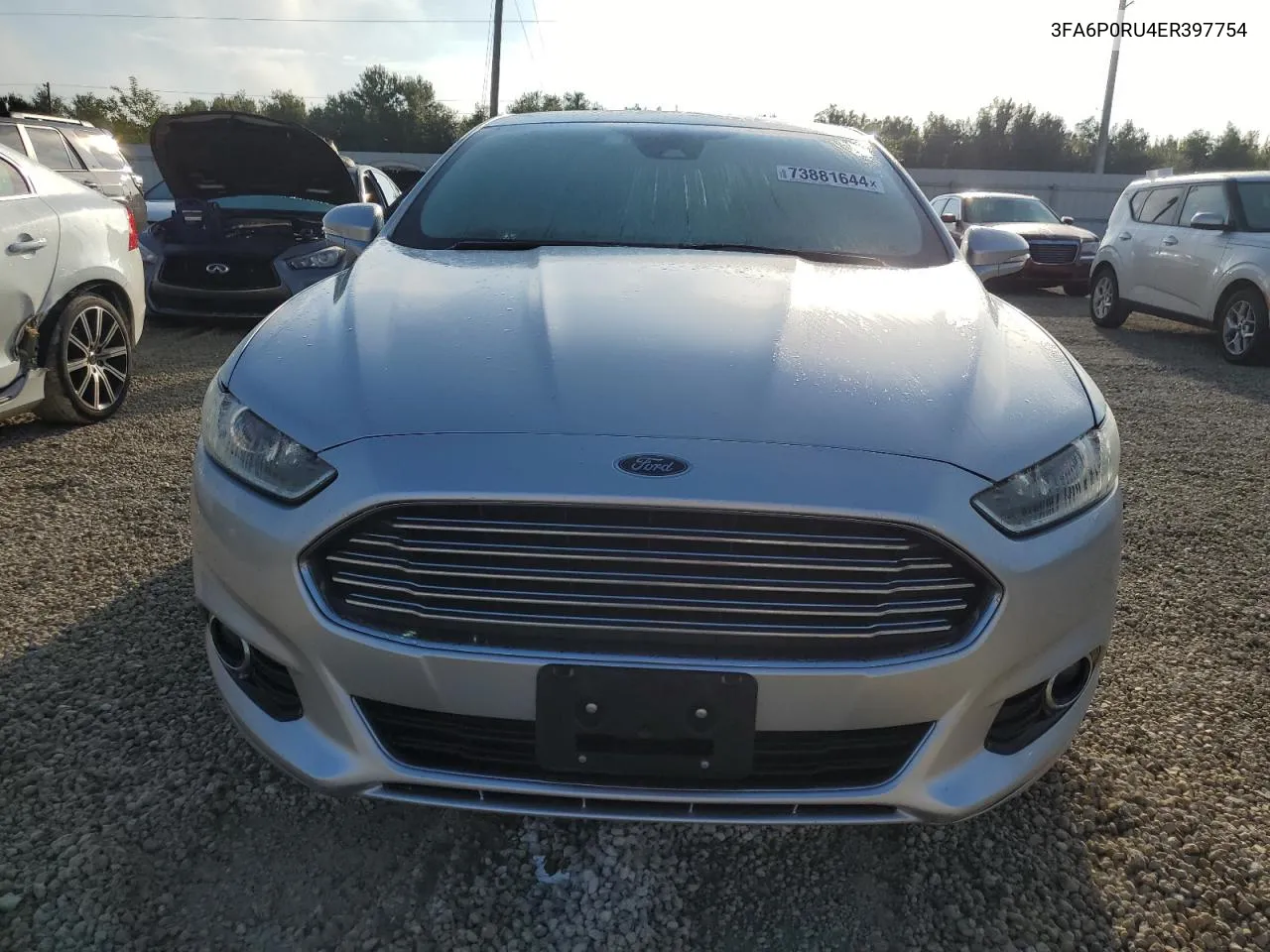 3FA6P0RU4ER397754 2014 Ford Fusion Titanium Hev