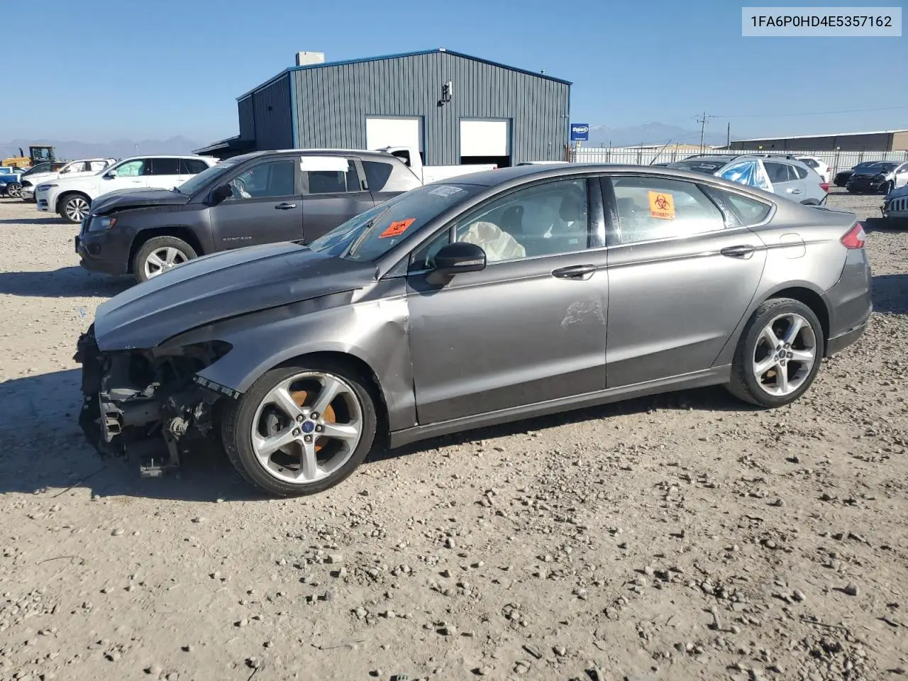 1FA6P0HD4E5357162 2014 Ford Fusion Se