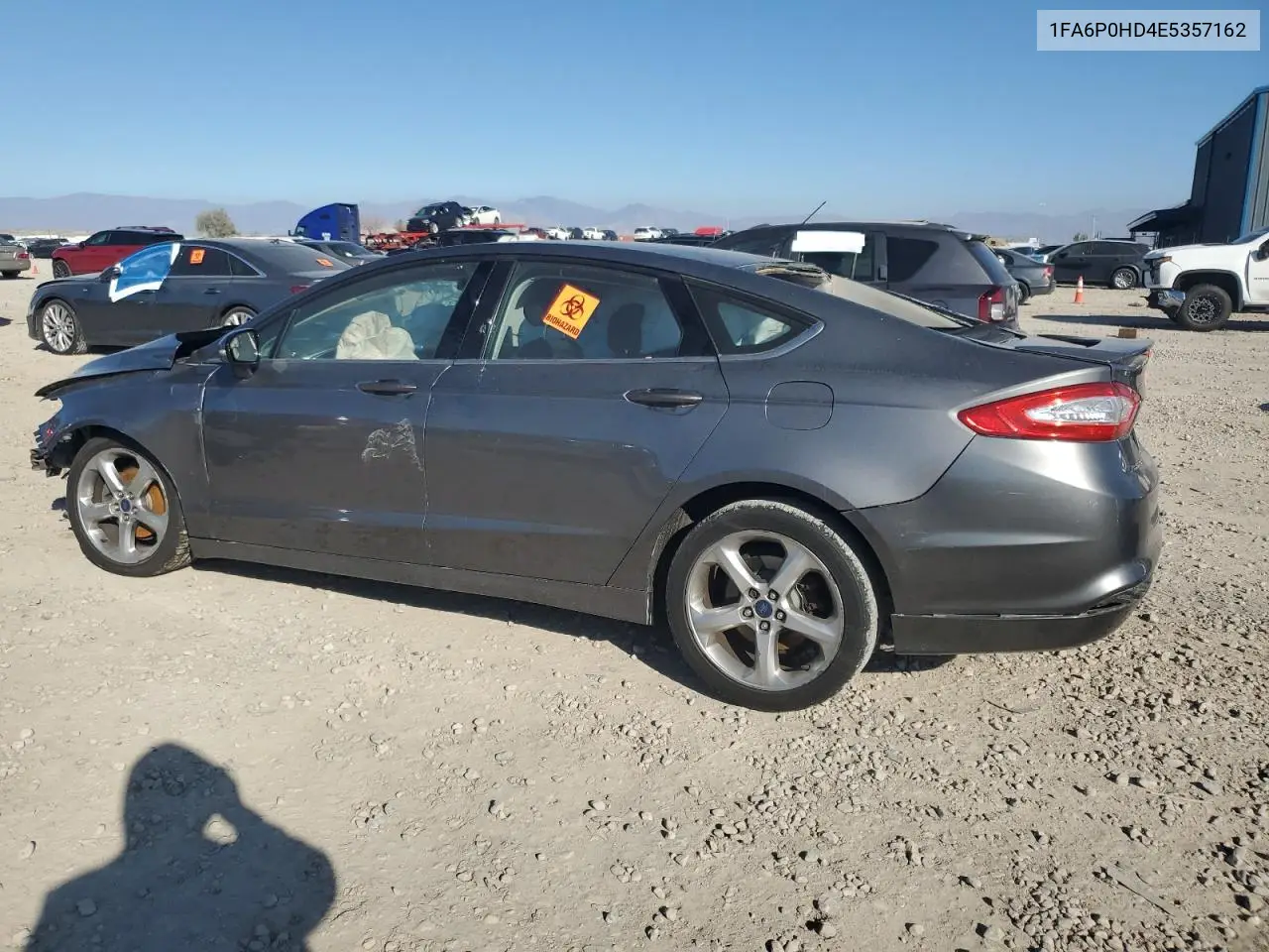 1FA6P0HD4E5357162 2014 Ford Fusion Se