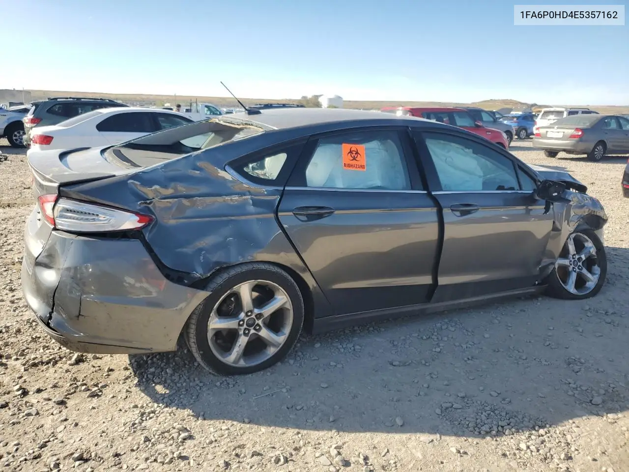 1FA6P0HD4E5357162 2014 Ford Fusion Se