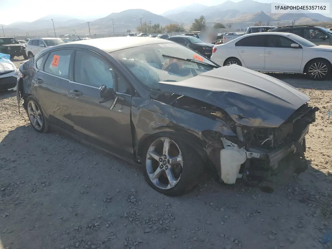 1FA6P0HD4E5357162 2014 Ford Fusion Se