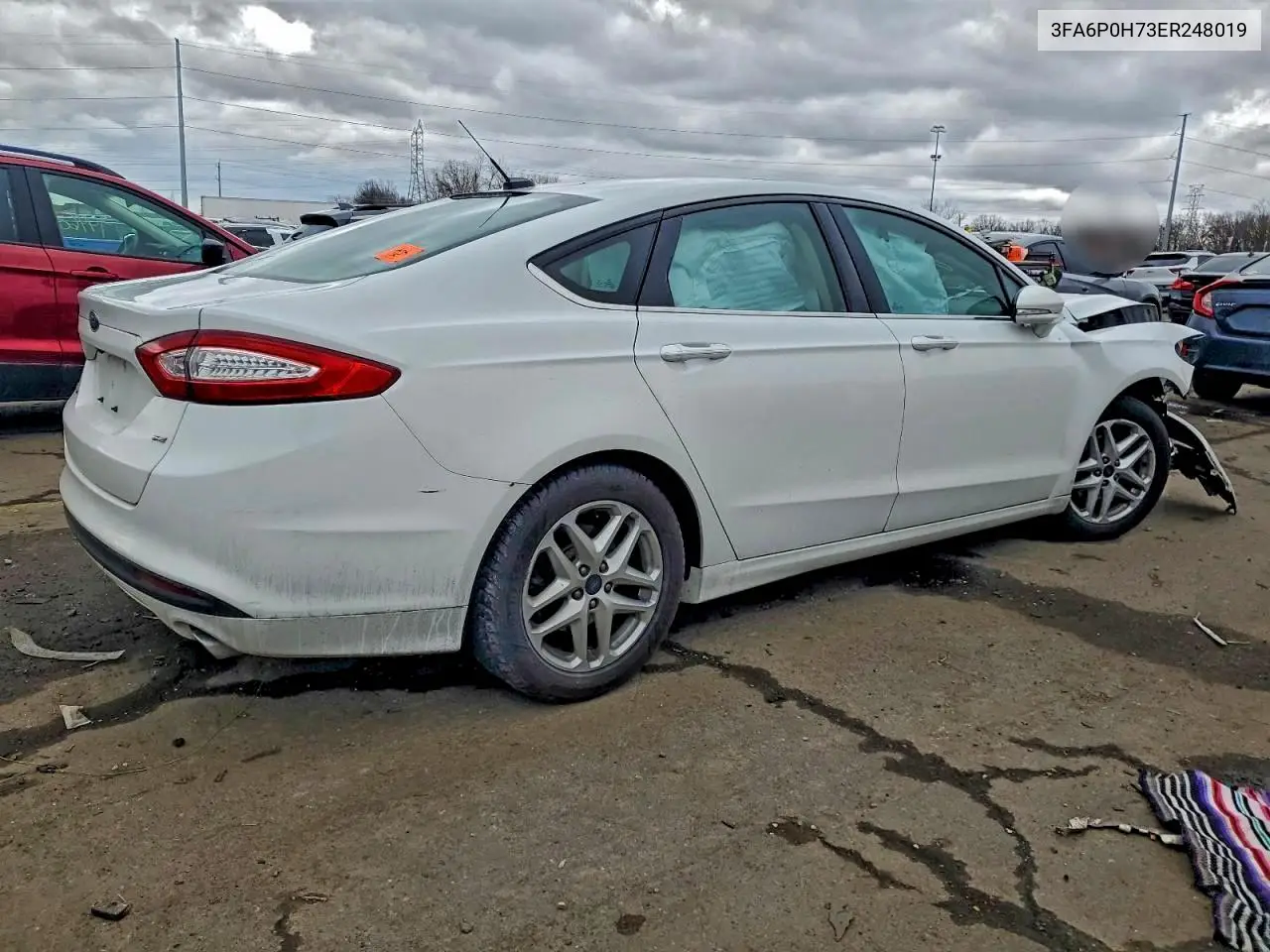 3FA6P0H73ER248019 2014 Ford Fusion Se