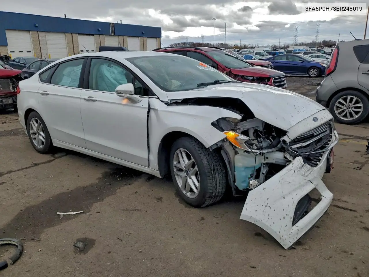 3FA6P0H73ER248019 2014 Ford Fusion Se