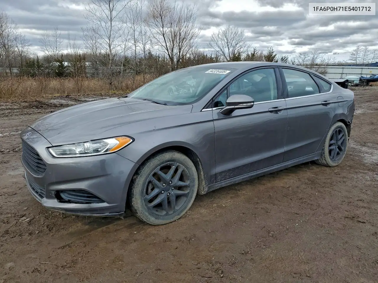 1FA6P0H71E5401712 2014 Ford Fusion Se