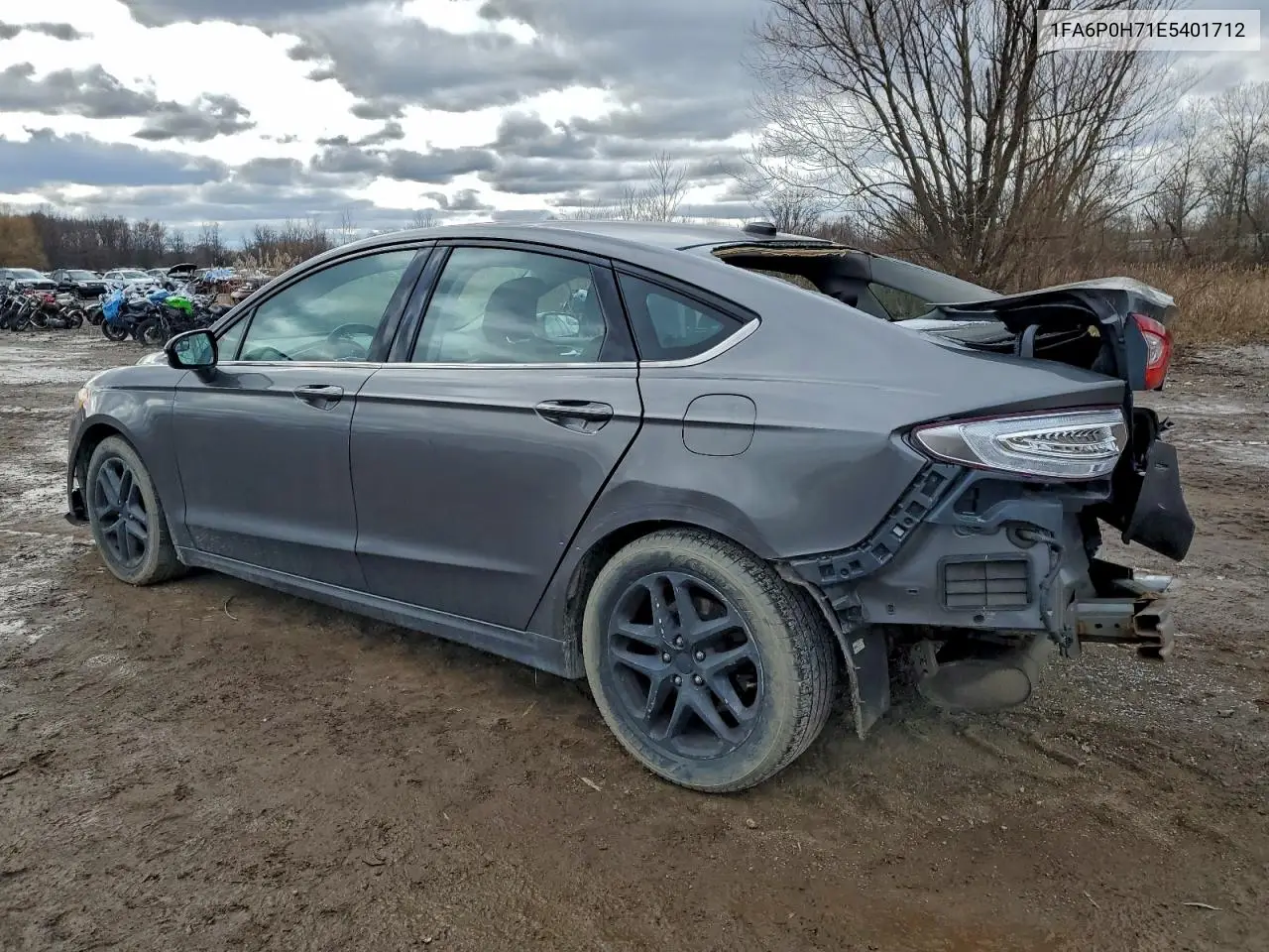 1FA6P0H71E5401712 2014 Ford Fusion Se