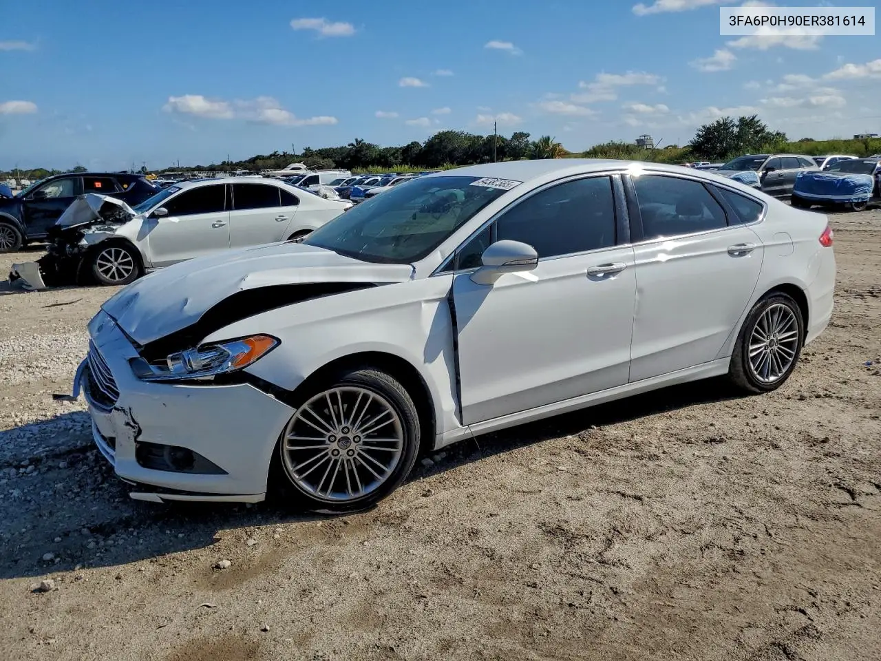 3FA6P0H90ER381614 2014 Ford Fusion Se