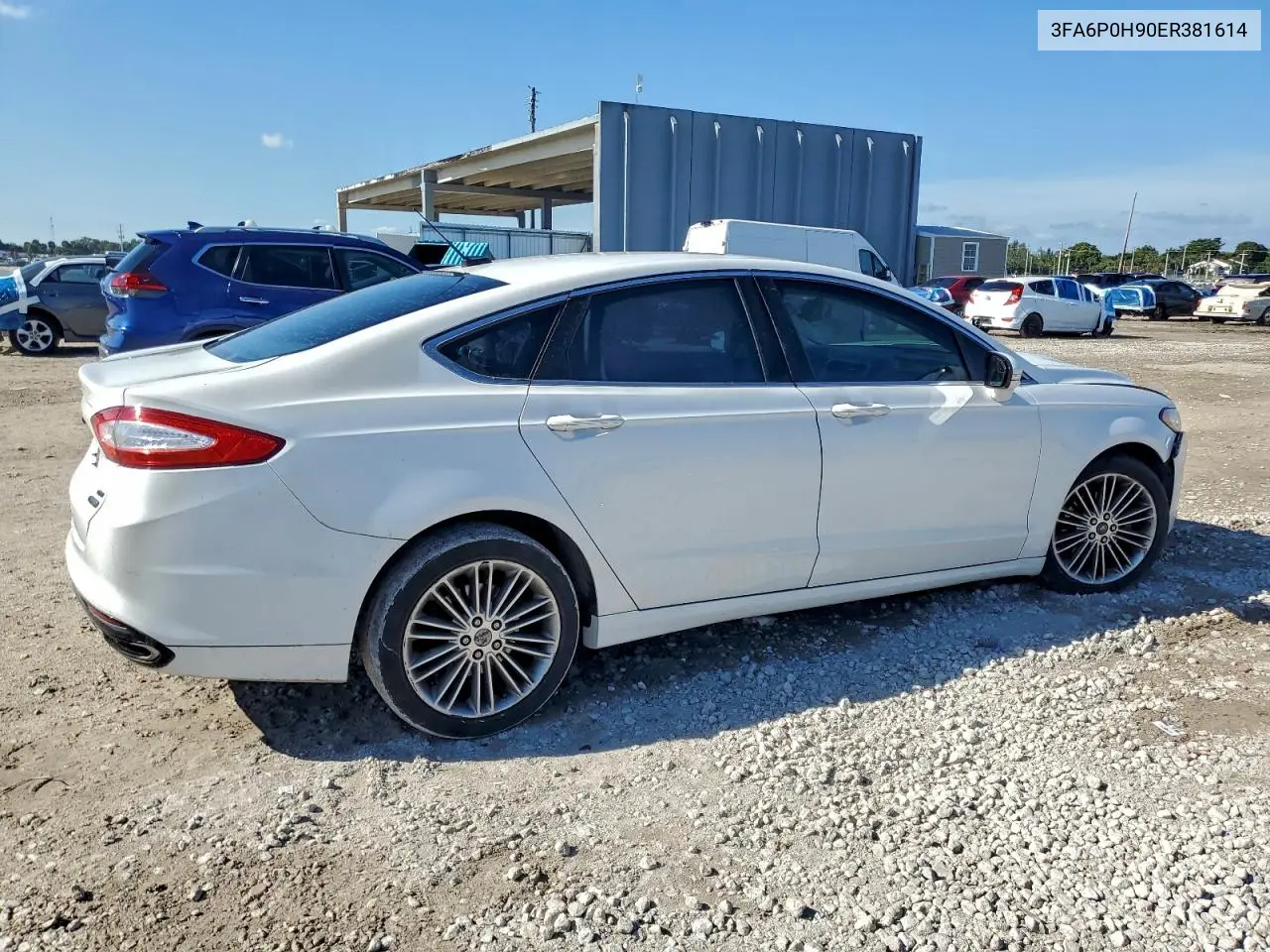 3FA6P0H90ER381614 2014 Ford Fusion Se