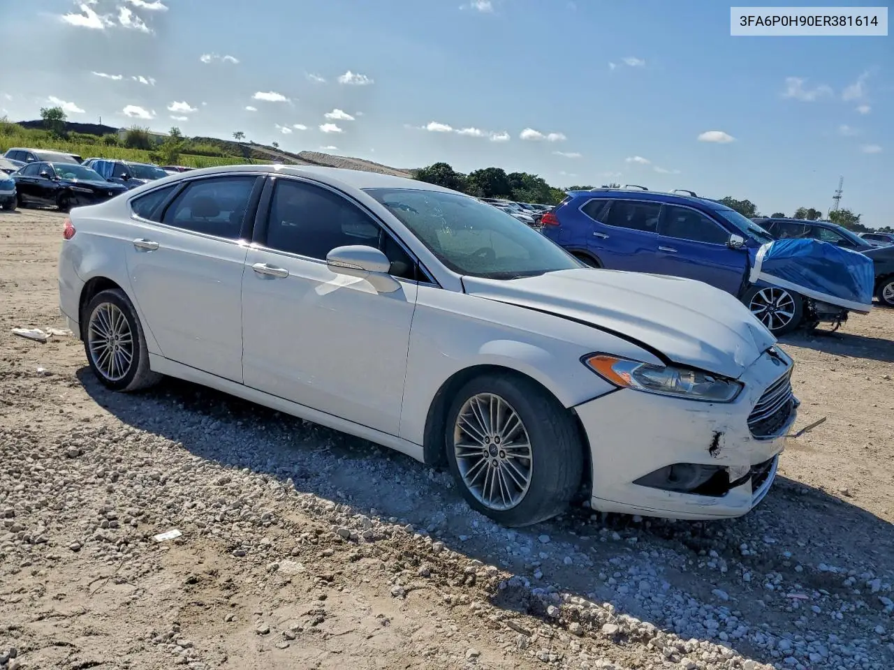 3FA6P0H90ER381614 2014 Ford Fusion Se