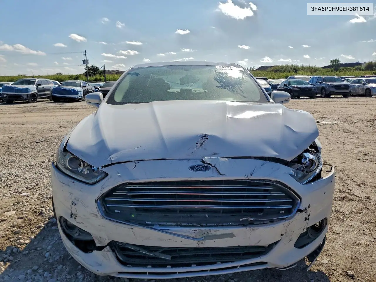 3FA6P0H90ER381614 2014 Ford Fusion Se