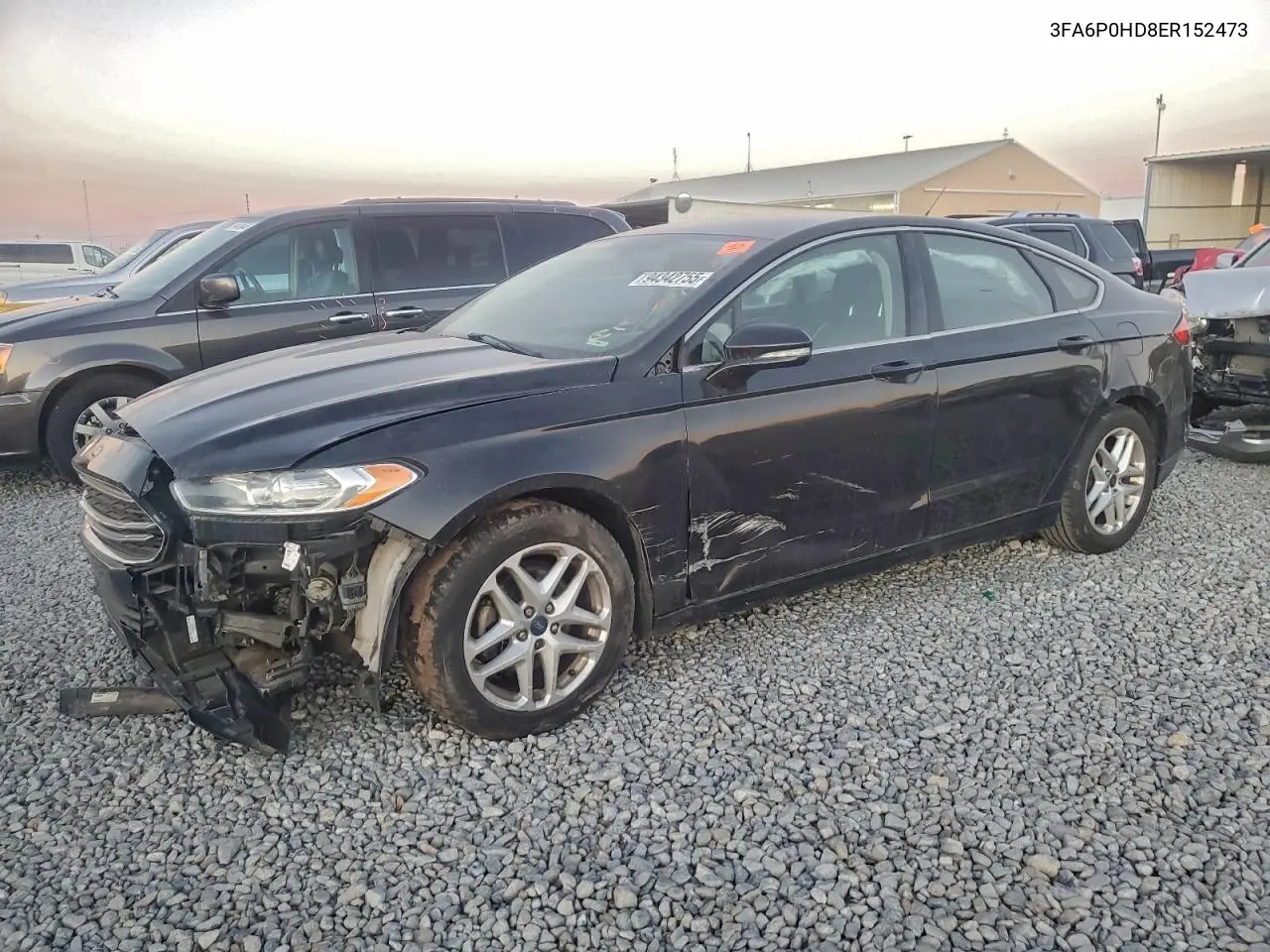 3FA6P0HD8ER152473 2014 Ford Fusion Se