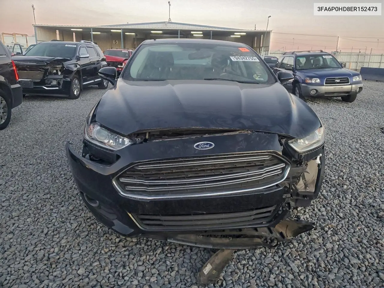 3FA6P0HD8ER152473 2014 Ford Fusion Se