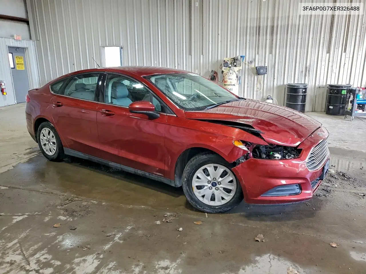 3FA6P0G7XER326488 2014 Ford Fusion S
