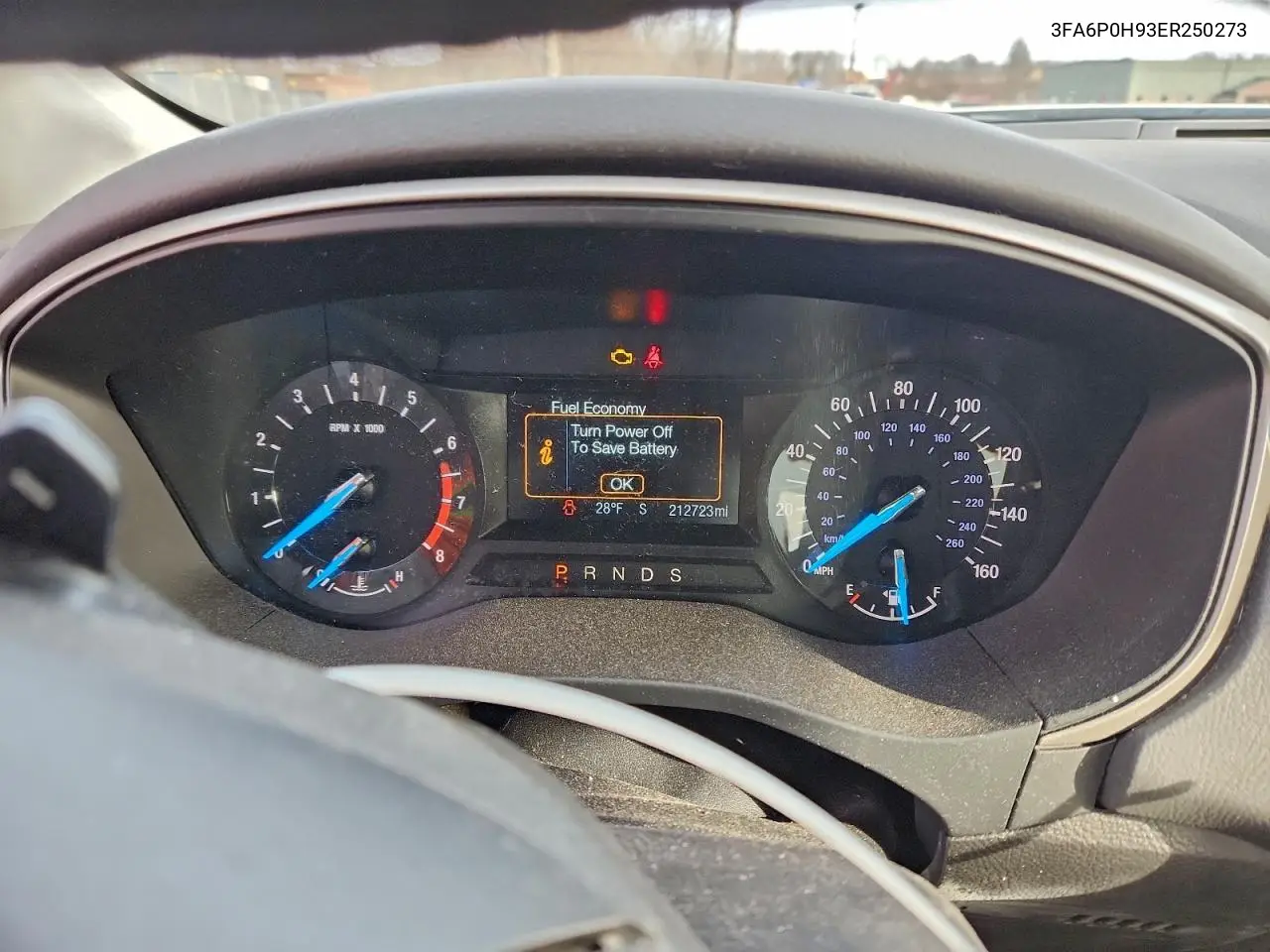 3FA6P0H93ER250273 2014 Ford Fusion Se