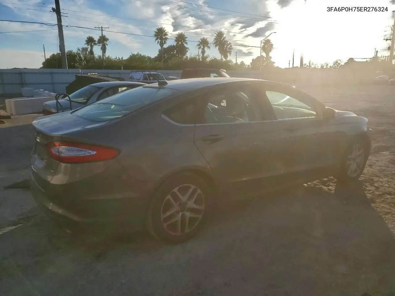 3FA6P0H75ER276324 2014 Ford Fusion Se