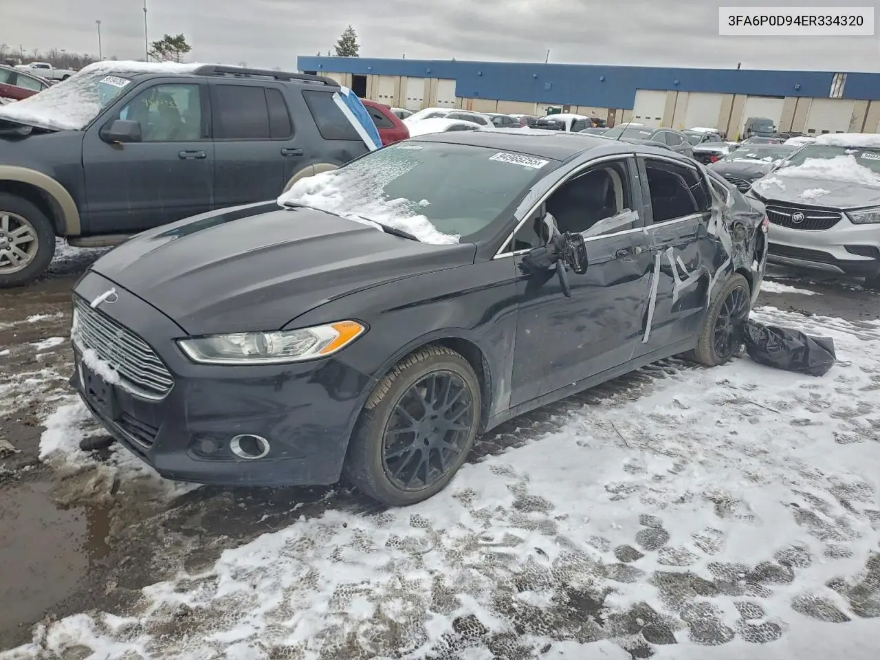 3FA6P0D94ER334320 2014 Ford Fusion Titanium