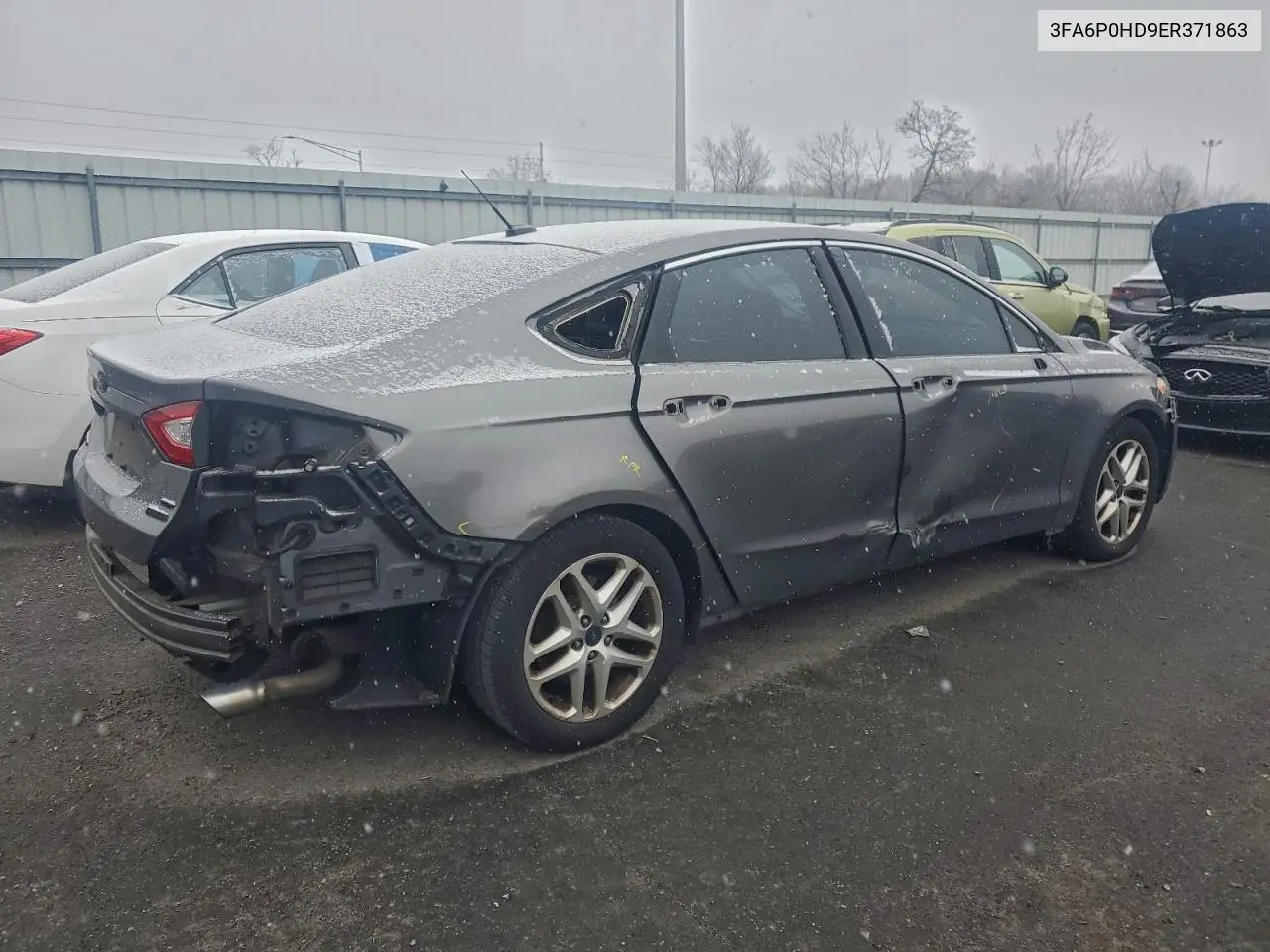 3FA6P0HD9ER371863 2014 Ford Fusion Se