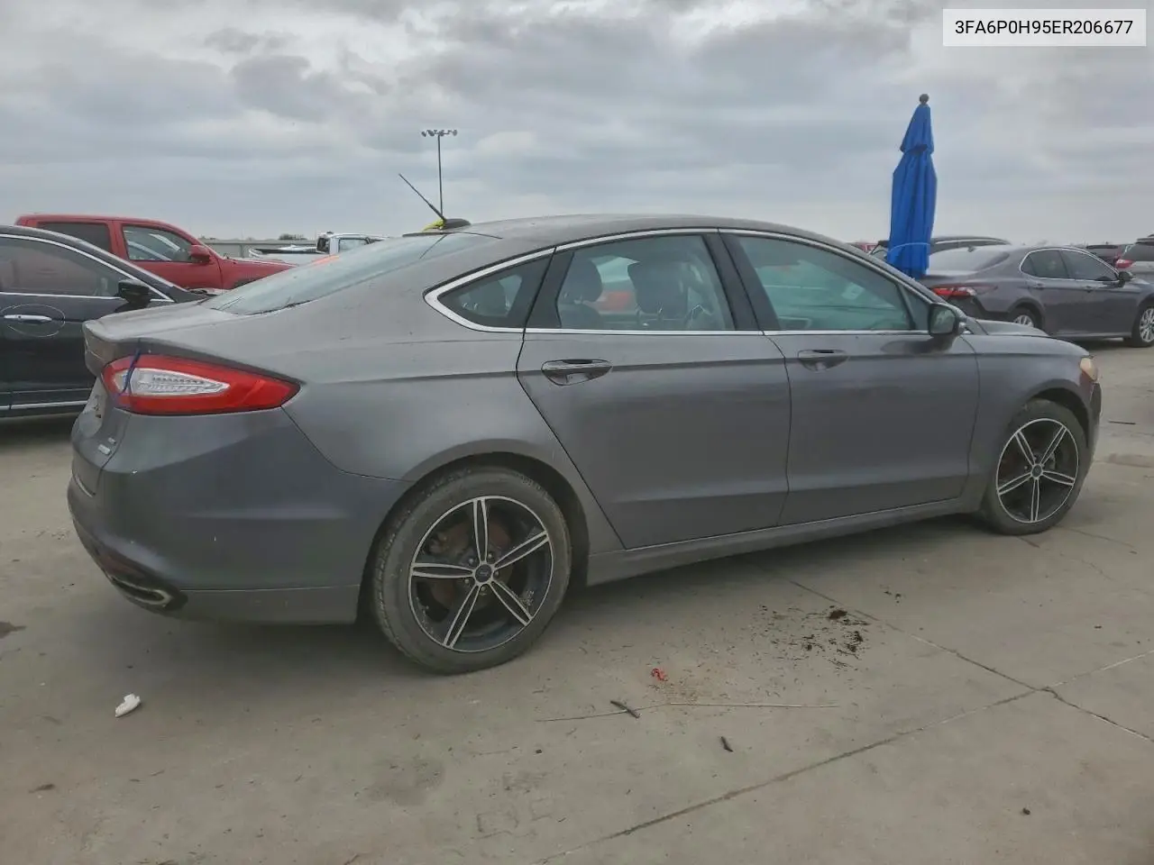 3FA6P0H95ER206677 2014 Ford Fusion Se