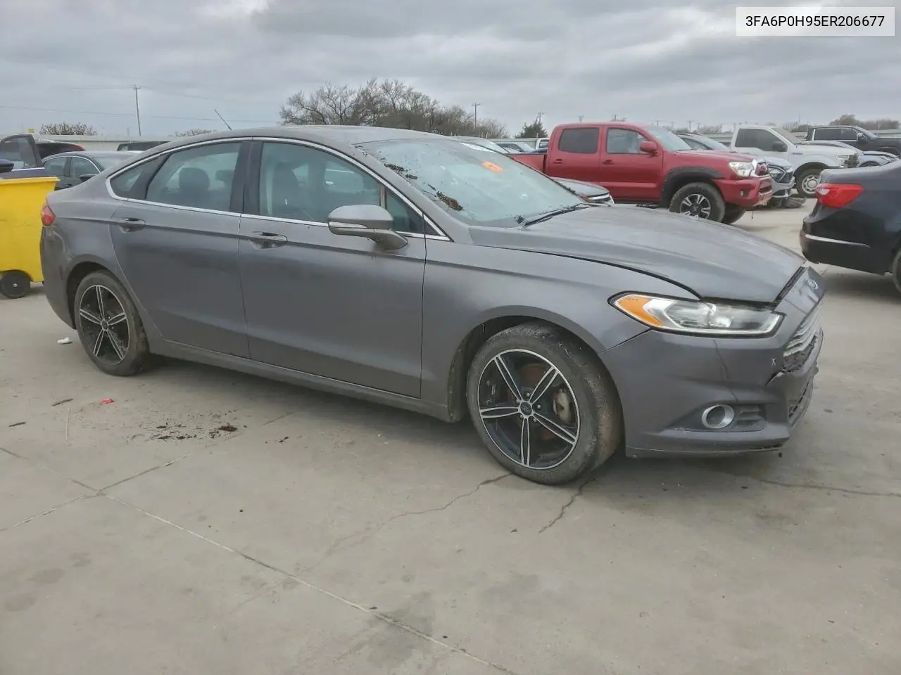 3FA6P0H95ER206677 2014 Ford Fusion Se
