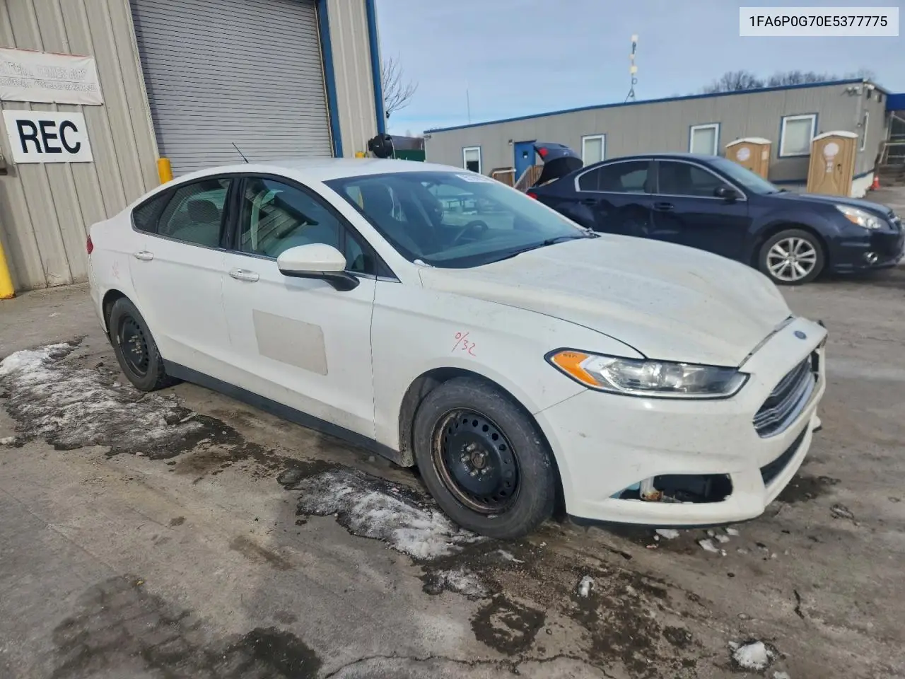1FA6P0G70E5377775 2014 Ford Fusion S