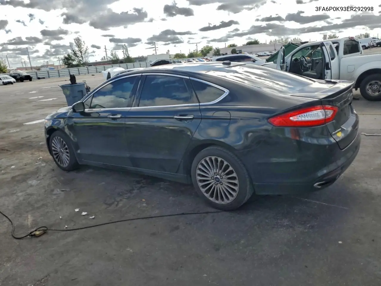 3FA6P0K93ER292998 2014 Ford Fusion Titanium