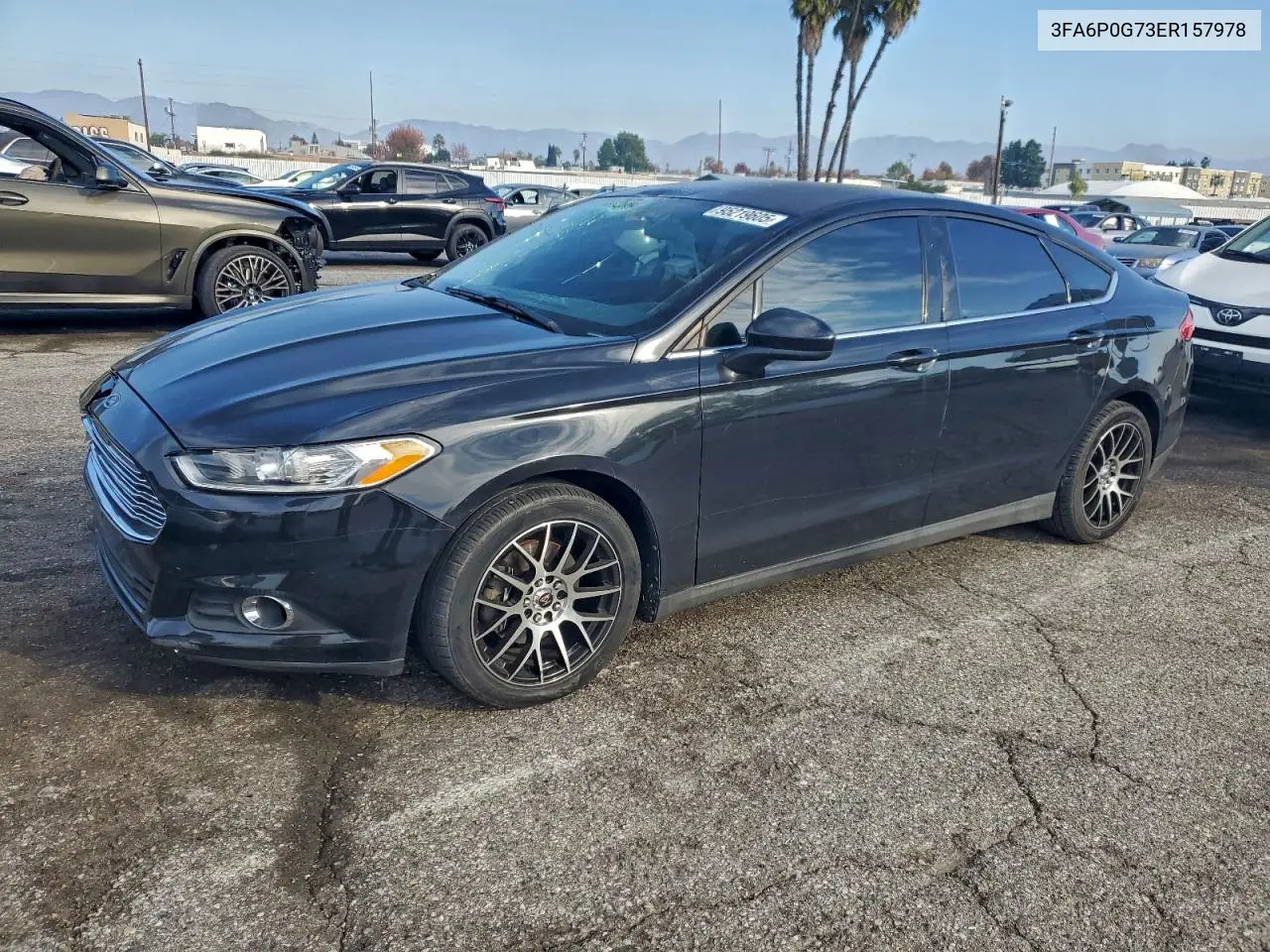 3FA6P0G73ER157978 2014 Ford Fusion S