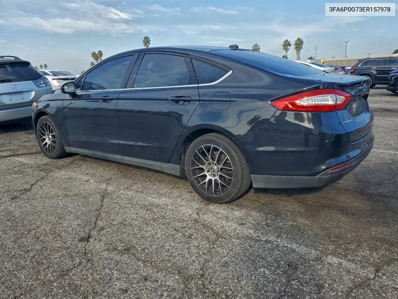 3FA6P0G73ER157978 2014 Ford Fusion S