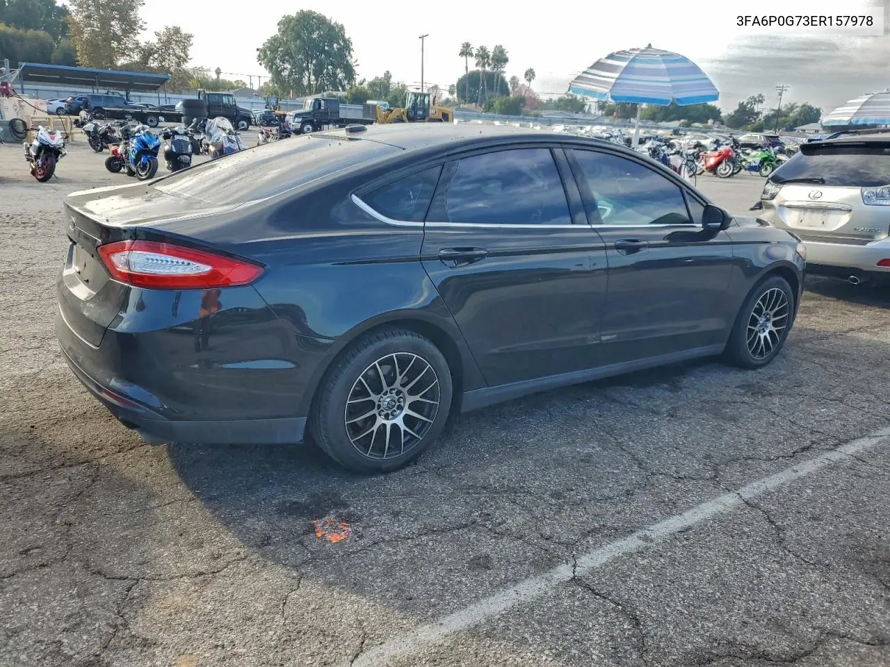 3FA6P0G73ER157978 2014 Ford Fusion S