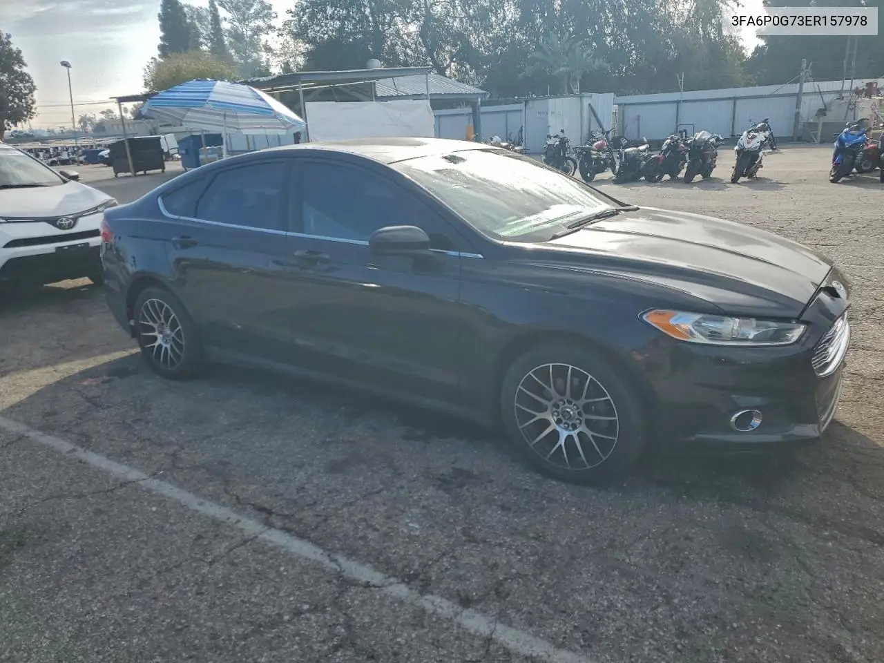 3FA6P0G73ER157978 2014 Ford Fusion S