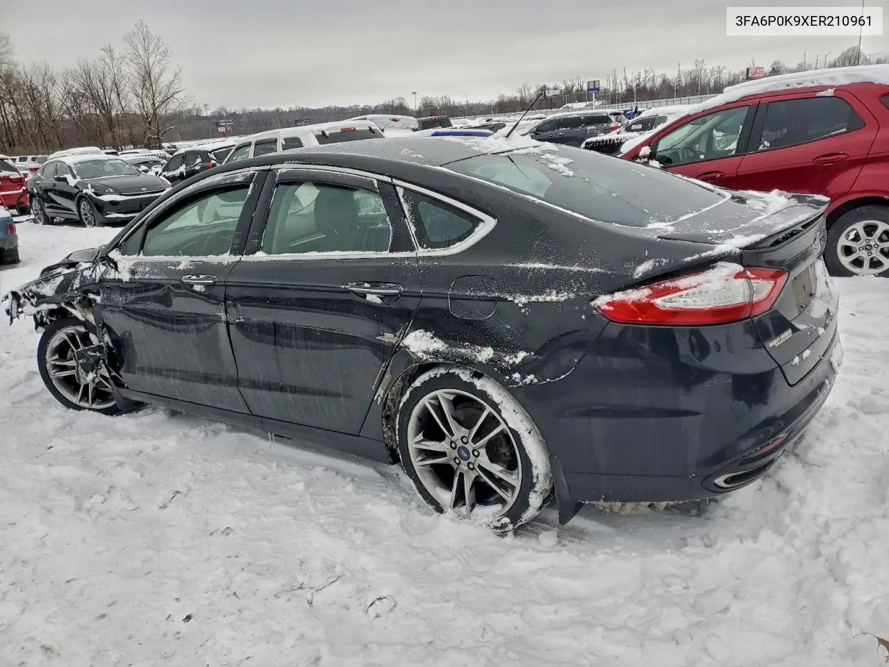 3FA6P0K9XER210961 2014 Ford Fusion Titanium