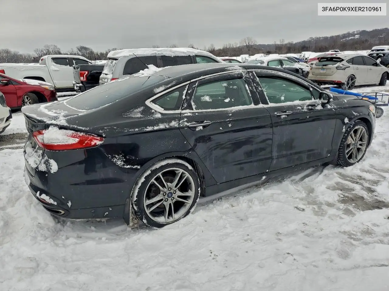 3FA6P0K9XER210961 2014 Ford Fusion Titanium