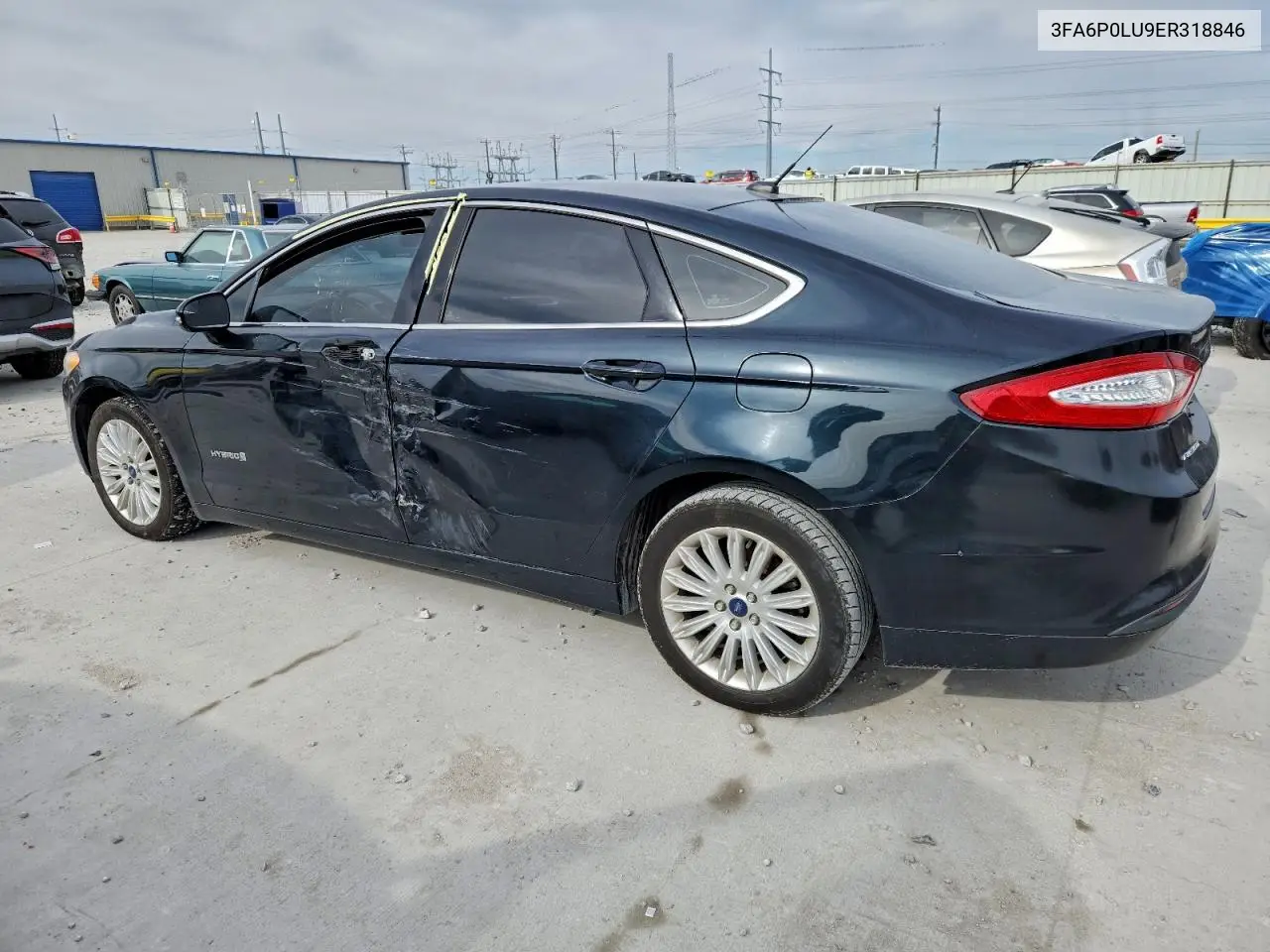 3FA6P0LU9ER318846 2014 Ford Fusion Se Hybrid