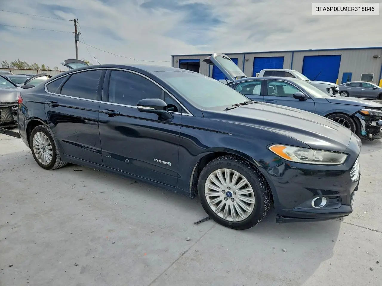 3FA6P0LU9ER318846 2014 Ford Fusion Se Hybrid