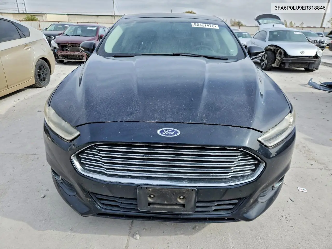 3FA6P0LU9ER318846 2014 Ford Fusion Se Hybrid