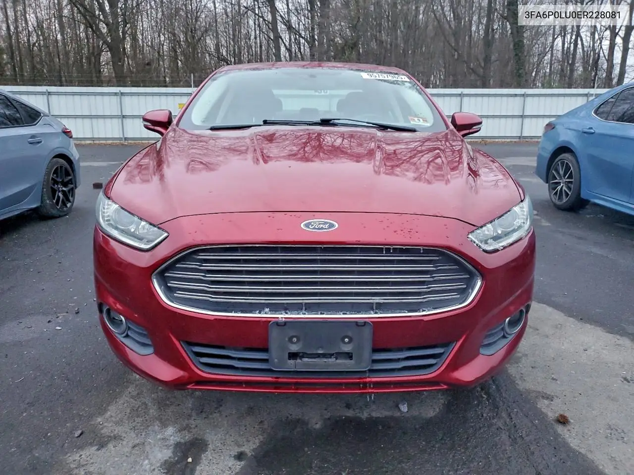 3FA6P0LU0ER228081 2014 Ford Fusion Se Hybrid