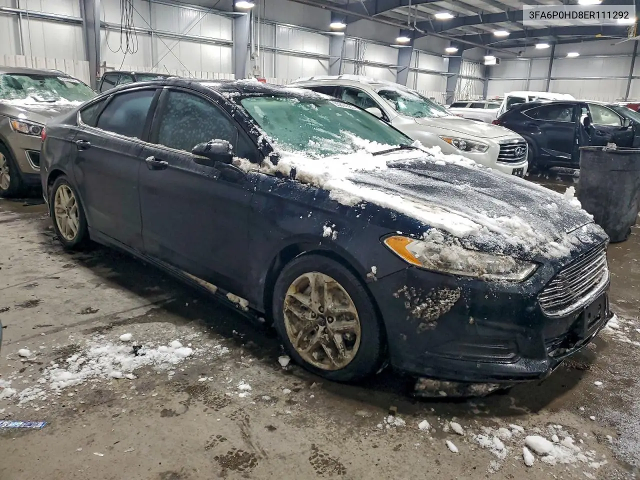 3FA6P0HD8ER111292 2014 Ford Fusion Se