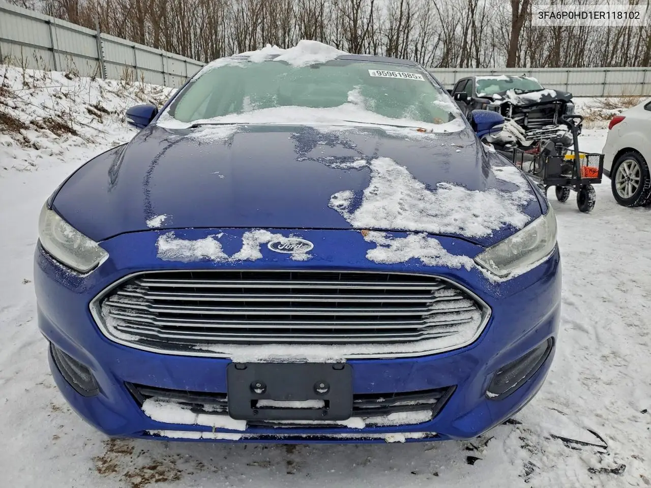 3FA6P0HD1ER118102 2014 Ford Fusion Se