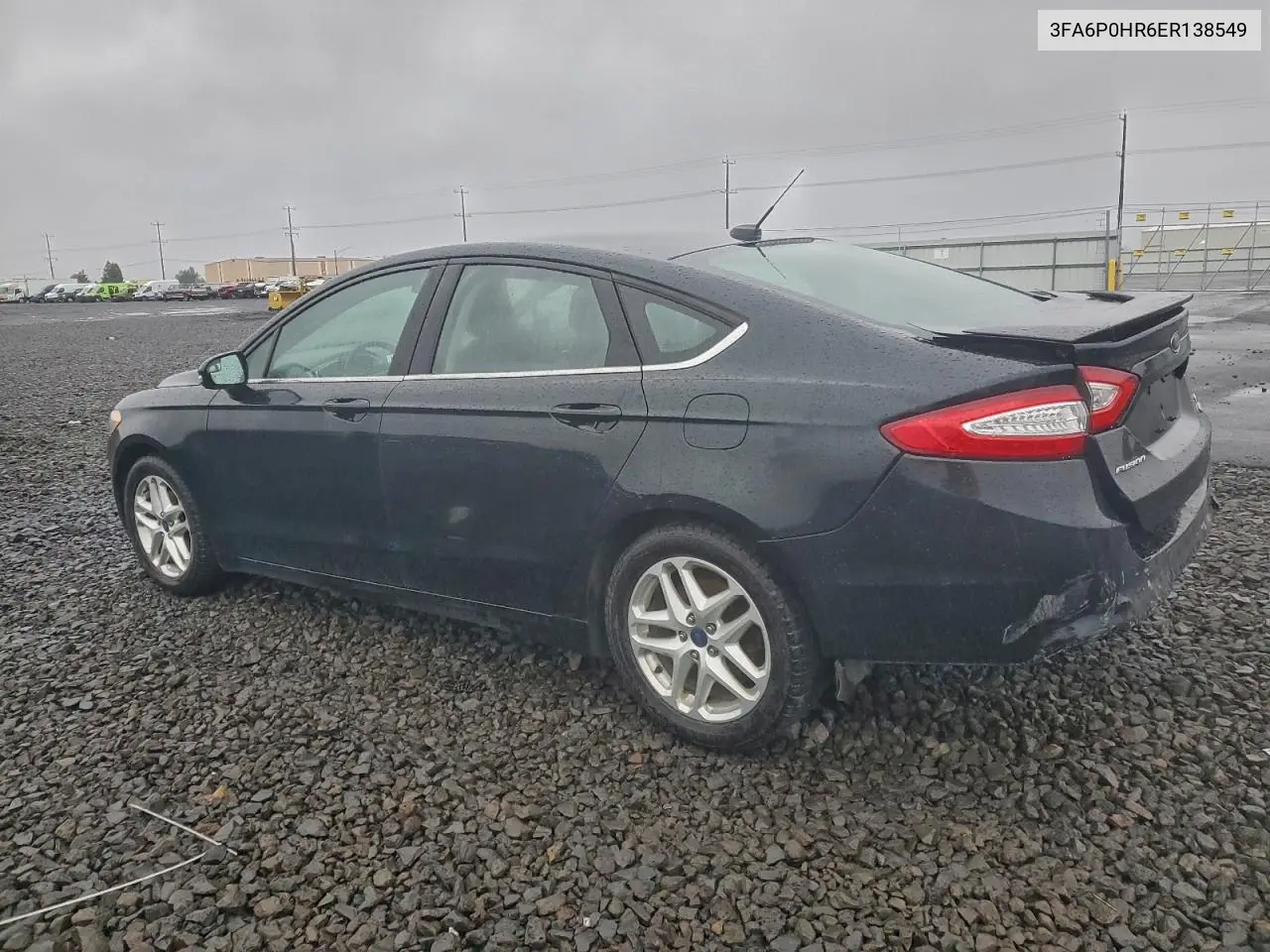 3FA6P0HR6ER138549 2014 Ford Fusion Se