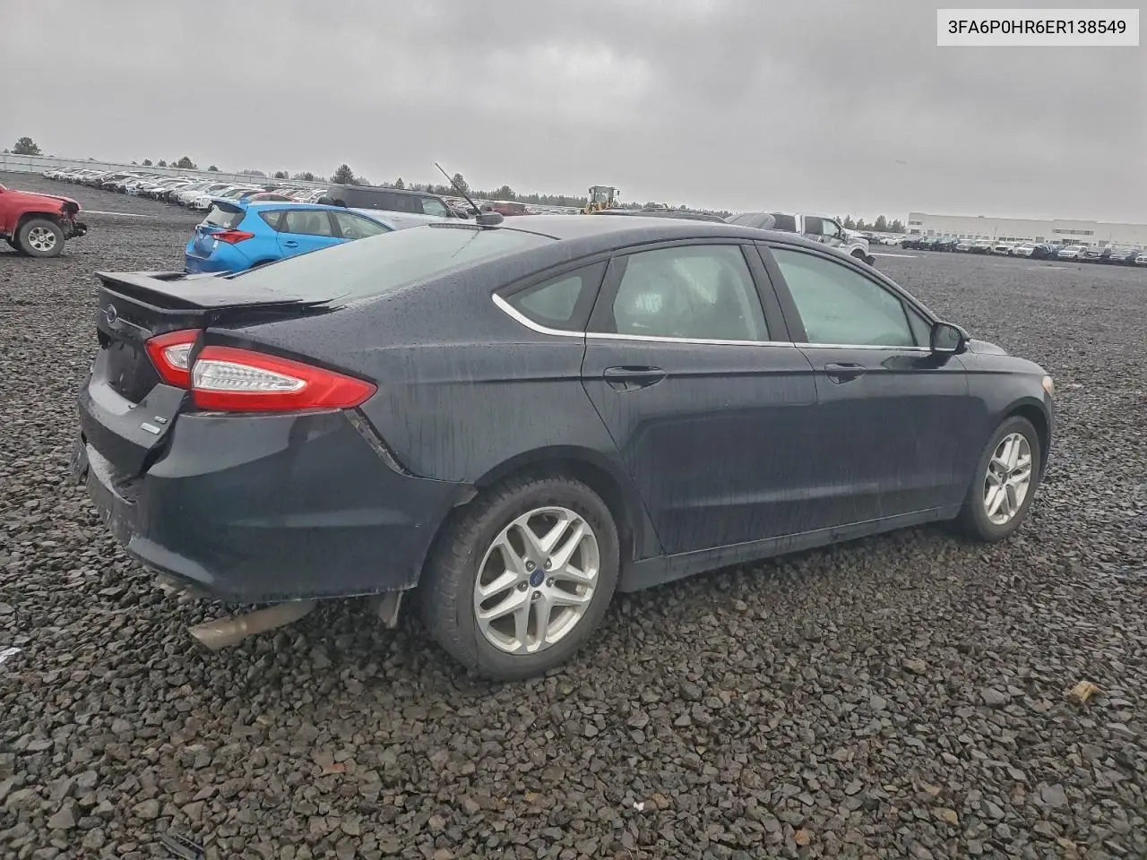 3FA6P0HR6ER138549 2014 Ford Fusion Se