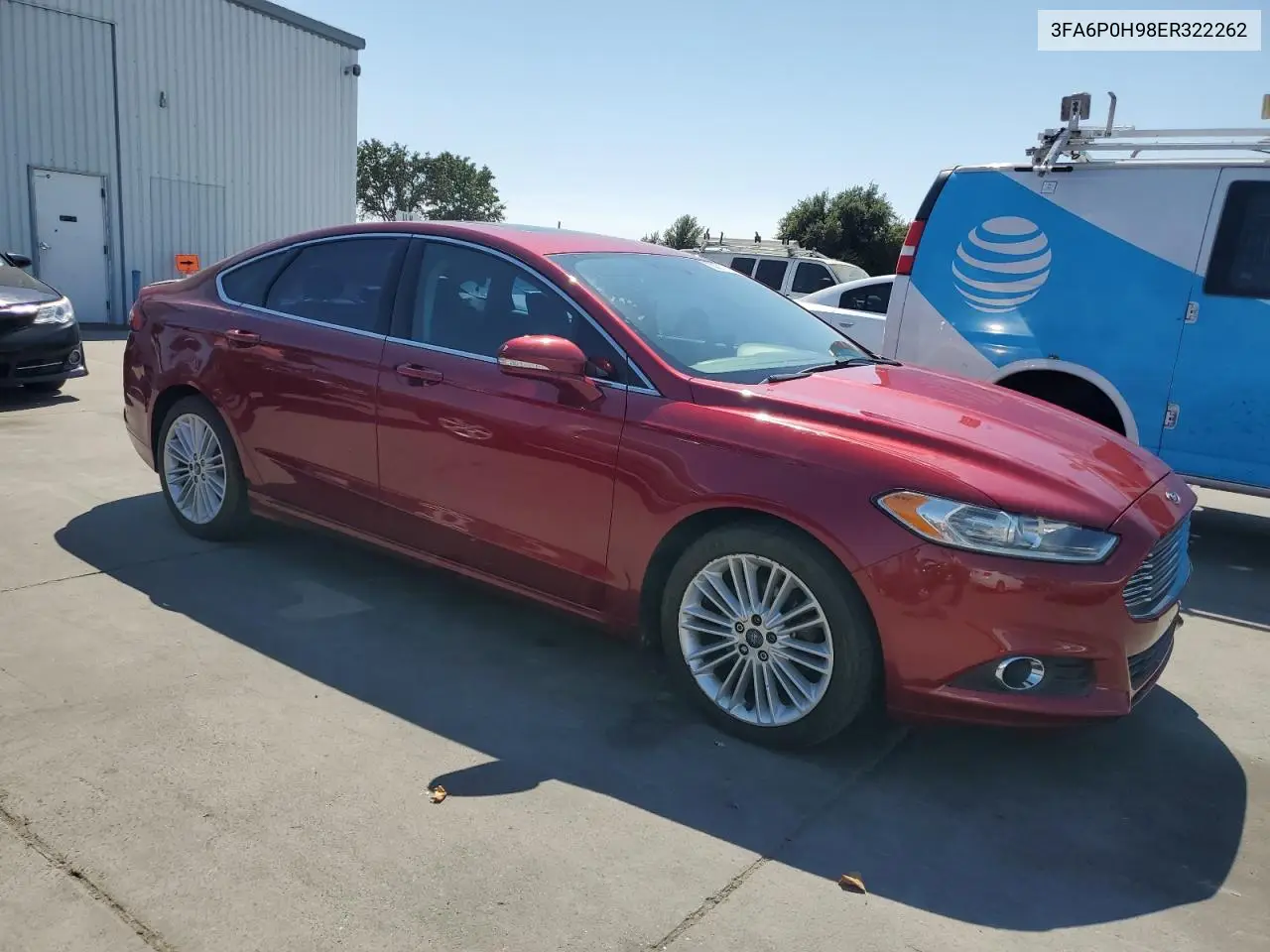 3FA6P0H98ER322262 2014 Ford Fusion Se