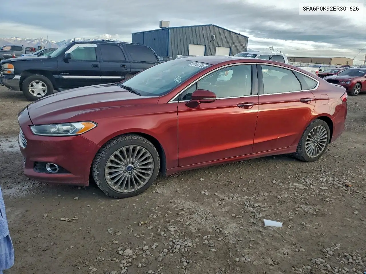 3FA6P0K92ER301626 2014 Ford Fusion Titanium