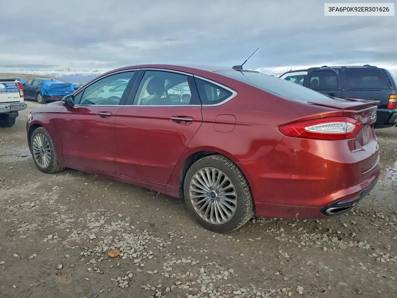 3FA6P0K92ER301626 2014 Ford Fusion Titanium