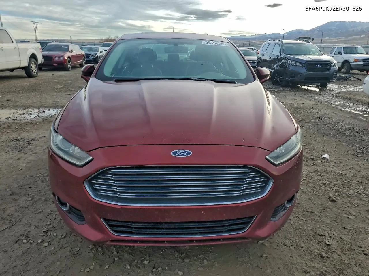 3FA6P0K92ER301626 2014 Ford Fusion Titanium