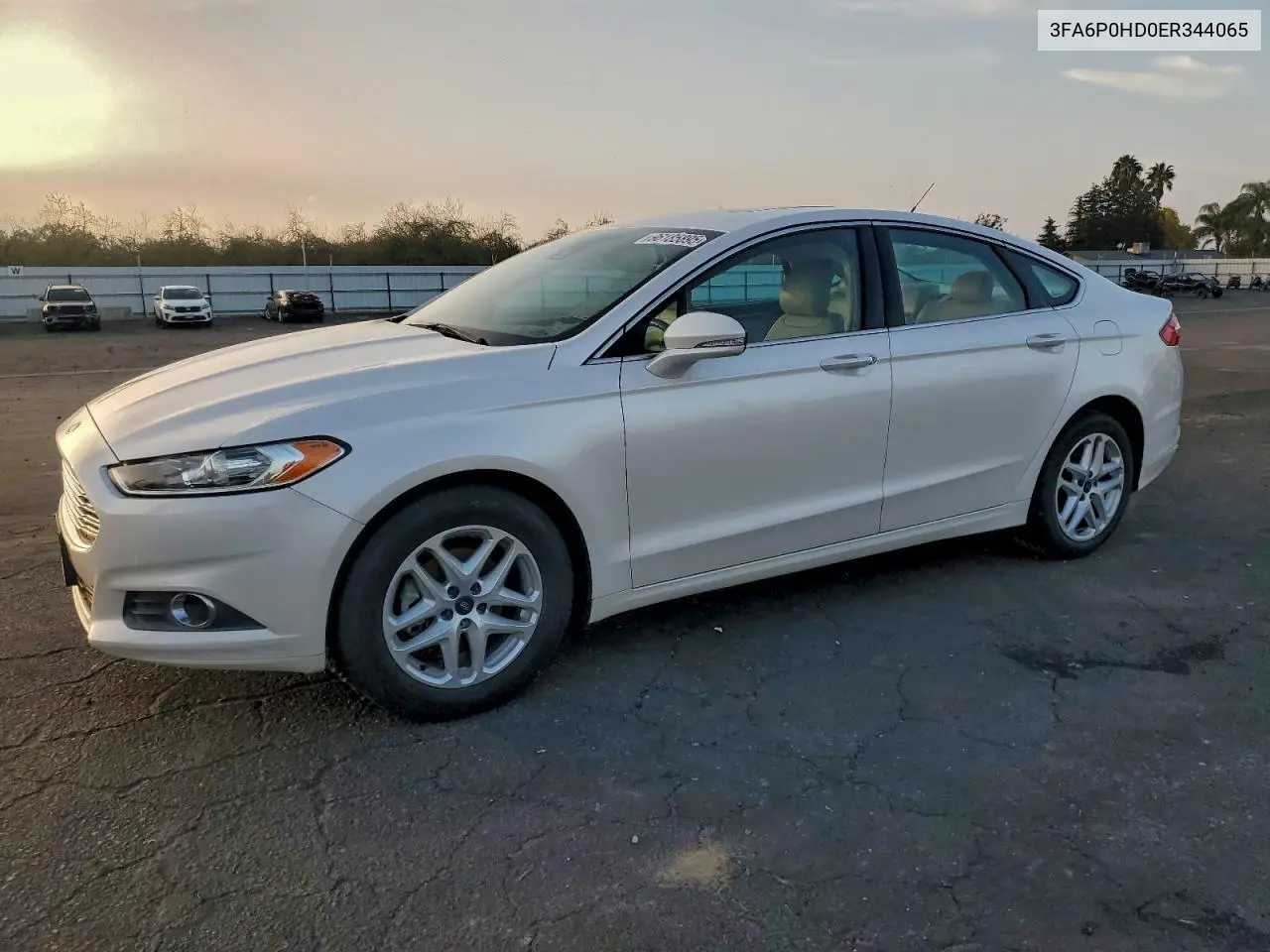 3FA6P0HD0ER344065 2014 Ford Fusion Se