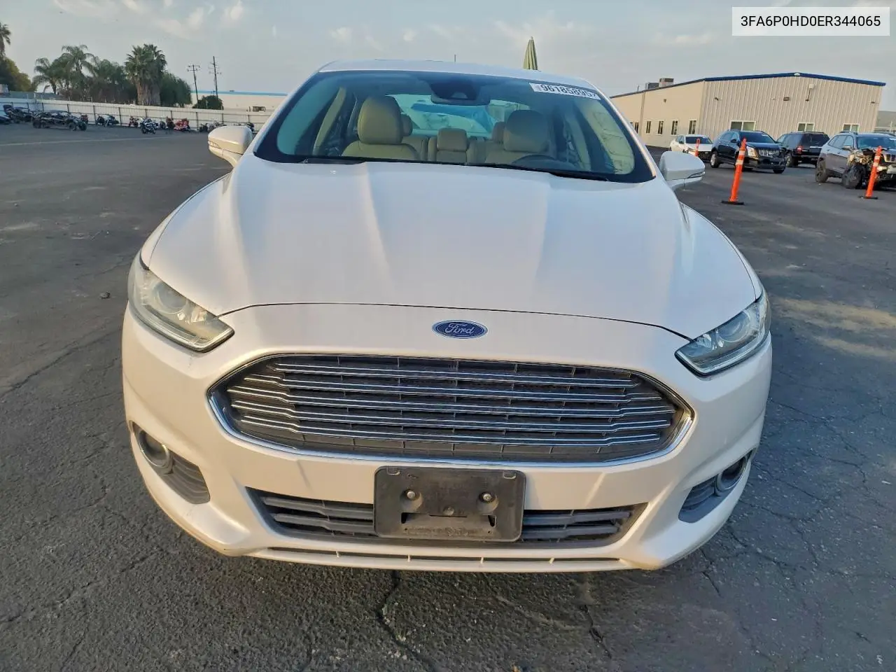 3FA6P0HD0ER344065 2014 Ford Fusion Se