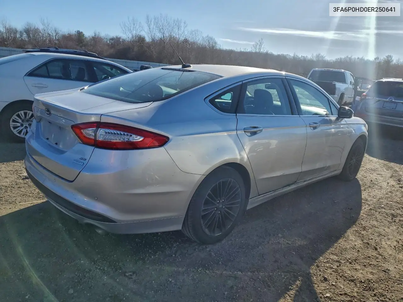 3FA6P0HD0ER250641 2014 Ford Fusion Se