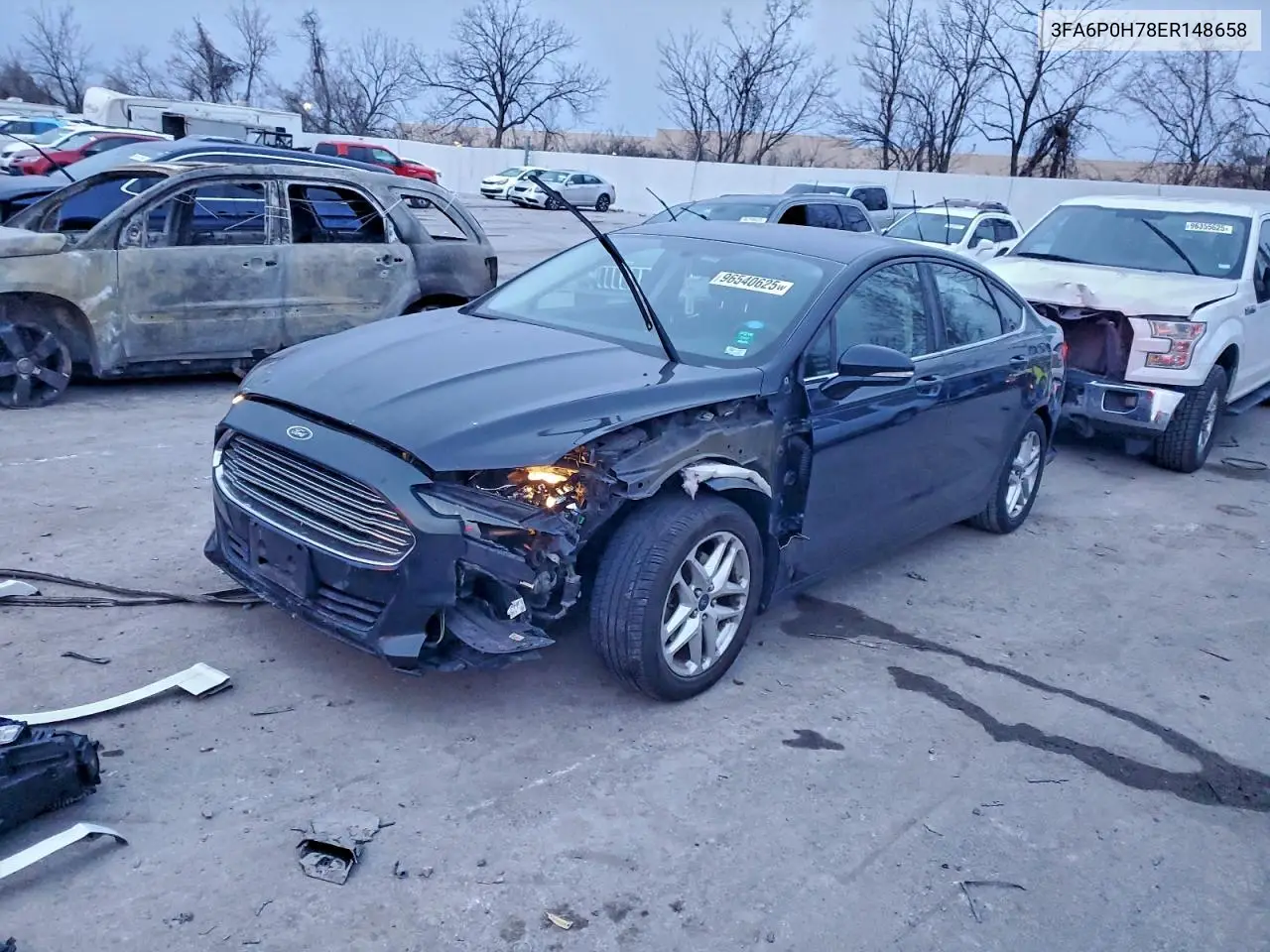 3FA6P0H78ER148658 2014 Ford Fusion Se