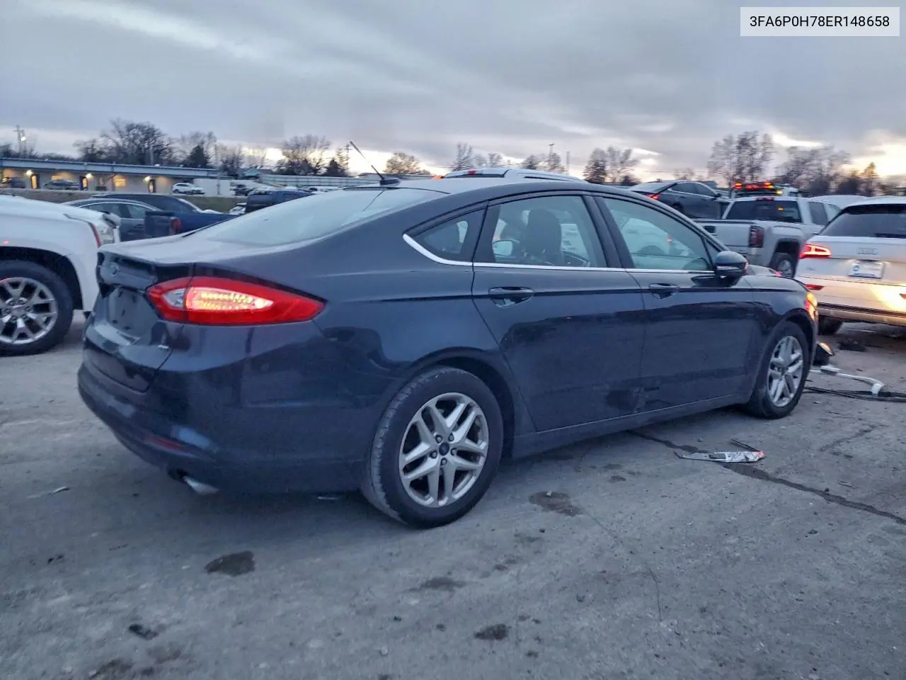 3FA6P0H78ER148658 2014 Ford Fusion Se