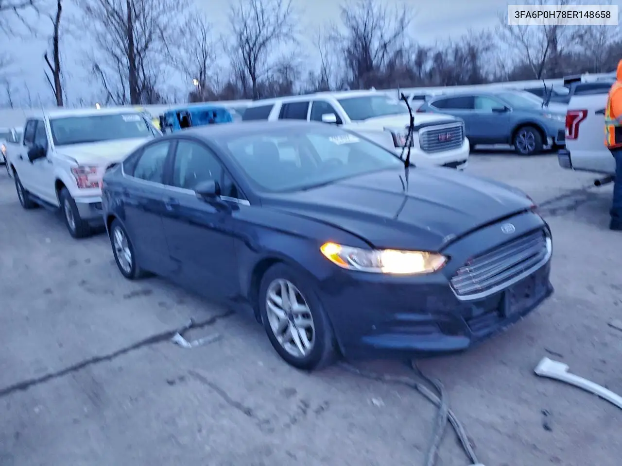 3FA6P0H78ER148658 2014 Ford Fusion Se