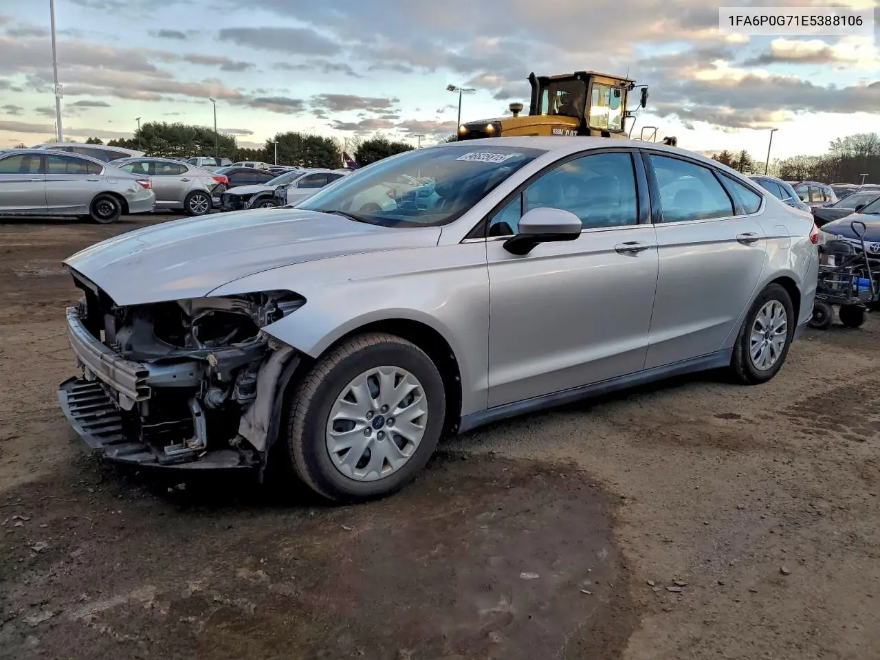 1FA6P0G71E5388106 2014 Ford Fusion S
