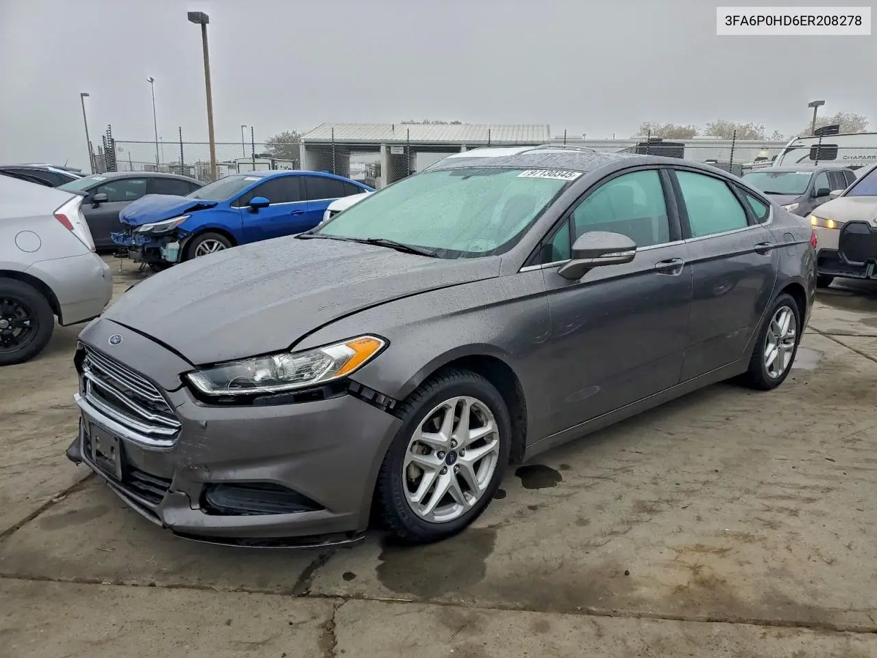 3FA6P0HD6ER208278 2014 Ford Fusion Se